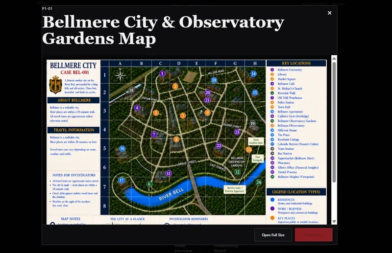 Bellmere City and Observatory Gardens map preview